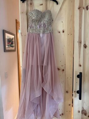 Sequin hearts prom dress from Macys
